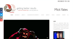 Desktop Screenshot of mickyates.com